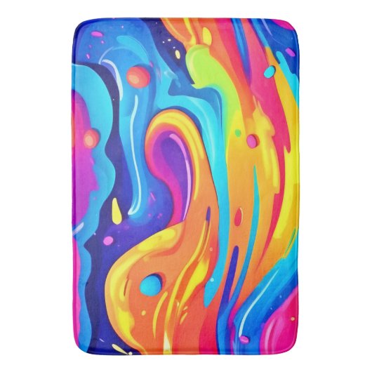 kosmische Wirbel Badematte (Vorderseite Vertikal)