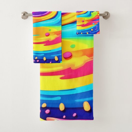 kosmische Wirbel Badhandtuch Set (Insitu)