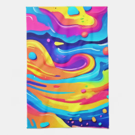 kosmische Wirbel Geschirrtuch