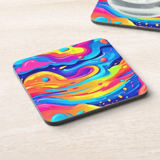 kosmische Wirbel Getränkeuntersetzer (Linke Seite)