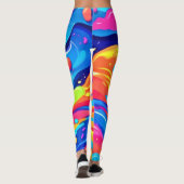 kosmische Wirbel Leggings (Rückseite)