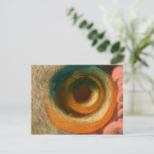Kosmische Wirbel Postkarte (Stehend Vorderseite)
