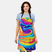 kosmische Wirbel Schürze (Getragen)