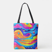 kosmische Wirbel Tasche (Rückseite)