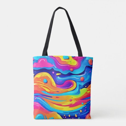 kosmische Wirbel Tasche (Rückseite)