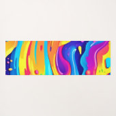 kosmische Wirbel Yogamatte (Rückseite (Horizontal))