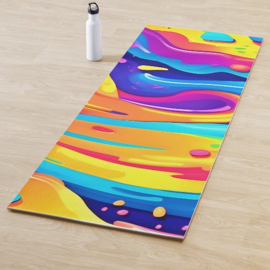 kosmische Wirbel Yogamatte (Beispiel)