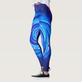 kosmische wirbelnde Leggings | Galactic Vibes & Co (Links)