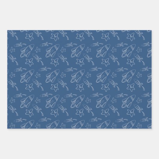 Kosmische Wunder Geschenkpapier Set (Vorderseite 3)