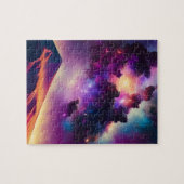 Kosmische Wüste unter Astronomie-Landschaft in äuß Puzzle (Horizontal)