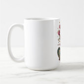 Kosmische Wüstenkaktuskunst Kaffeetasse (Links)