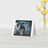 Kosmische Yak Karte (Gelbe Blume)