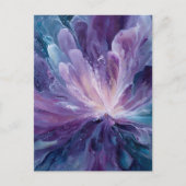 KosmischeBlume Postkarte (Vorderseite)