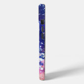 Kosmischer Abstrakter Katzentraum Case-Mate iPhone Hülle (Rückseite / Links)