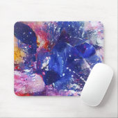 Kosmischer Abstrakter Katzentraum Mousepad (Mit Mouse)