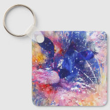 Kosmischer Abstrakter Katzentraum