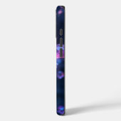 Kosmischer Amethyst-Kristallphon Case-Mate iPhone Hülle (Rückseite / Links)