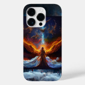Kosmischer Angel_Digital Art iPhone-Fall Case-Mate iPhone Hülle (Rückseite)