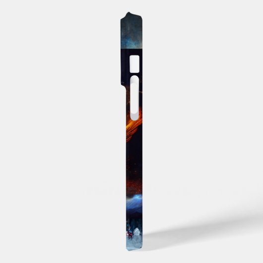 Kosmischer Angel_Digital Art iPhone-Fall Case-Mate iPhone Hülle (Rückseite / Links)