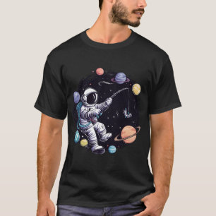 Kosmischer Angler: Entdecken Sie die Tiefen des Un T-Shirt