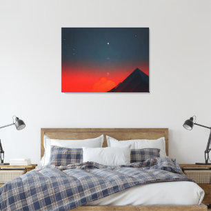 kosmischer Aufstieg Leinwanddruck