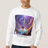 "Kosmischer Aufstieg" Sweatshirt (Vorderseite)