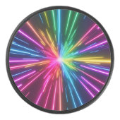 Kosmischer Ausbruch Eishockey Puck (Vorderseite)