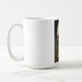 Kosmischer Außerirdischer Entdecker Kaffeetasse (Links)