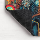 Kosmischer Avenger mit Horn Mousepad (Ecke)