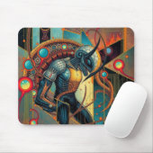 Kosmischer Avenger mit Horn Mousepad (Mit Mouse)