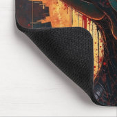 Kosmischer Avenger mit Pointy Head Mousepad (Ecke)