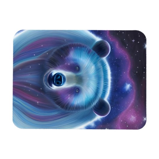Kosmischer Bär Magnet (Horizontal)