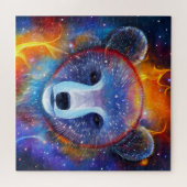 Kosmischer Bär Puzzle (Horizontal)