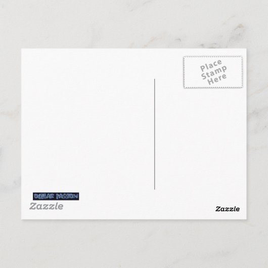 Kosmischer Baum des Lebens Postkarte (Rückseite)