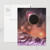 kosmischer Bereich Postkarte (Vorne/Hinten)