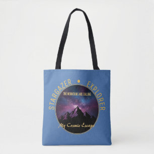 Kosmischer Berg Anruf Tasche