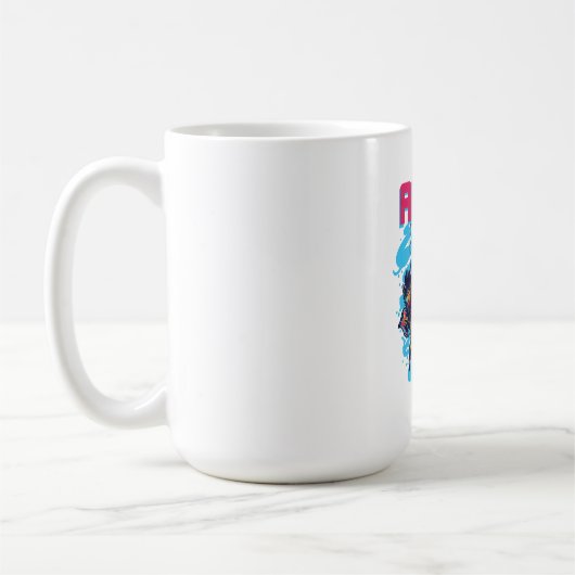 Kosmischer Besucher : Die Alien Design Kaffeetasse (Links)