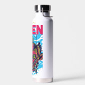 Kosmischer Besucher : Die Alien Design Trinkflasche (Links)