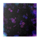 Kosmischer Blasenfluss Fliese (Vorderseite)