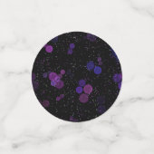 Kosmischer Blasenfluss Konfetti (Klein Vorderseite)
