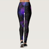 Kosmischer Blasenfluss Leggings (Rückseite)