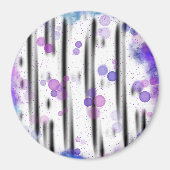 Kosmischer Blasenfluss Magnet (Vorne)