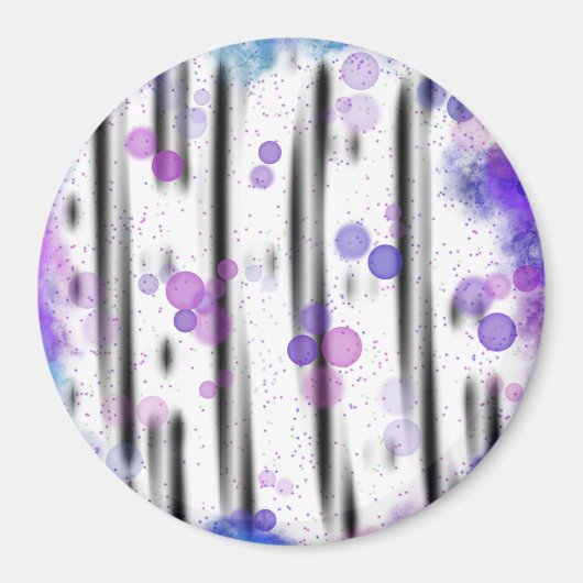 Kosmischer Blasenfluss Magnet (Vorne)