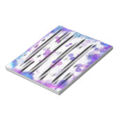 Kosmischer Blasenfluss Notizblock (Rotiert)