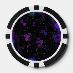 Kosmischer Blasenfluss Pokerchips