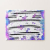 Kosmischer Blasenfluss Puzzle (Horizontal)