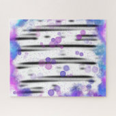 Kosmischer Blasenfluss Puzzle (Horizontal)