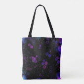 Kosmischer Blasenfluss Tasche (Rückseite)