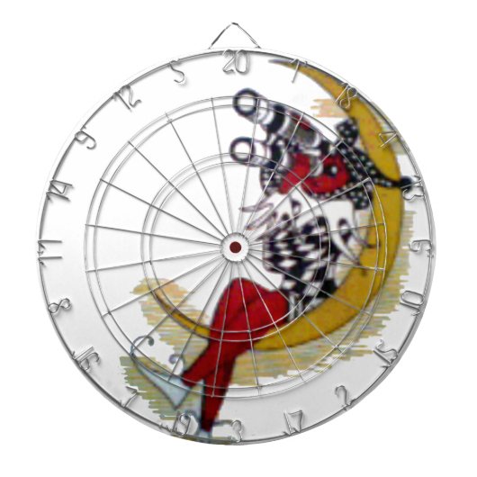 Kosmischer Blick: Elf auf dem Mond Dartscheibe (vorne)