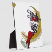 Kosmischer Blick: Elf auf dem Mond Fotoplatte (Seite)